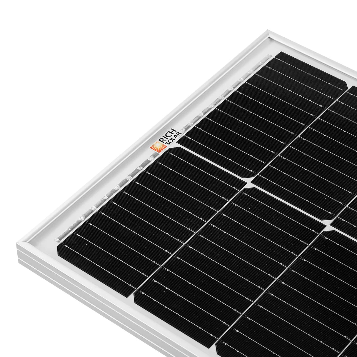 MEGA 100 SLIM SLX | 100 Watt Slim Solar Panel | Compact 12V Off-Grid Narrow Solar Panel for Campers, Overlanders, Boats | 25-Year Output Warranty | UL Certified
