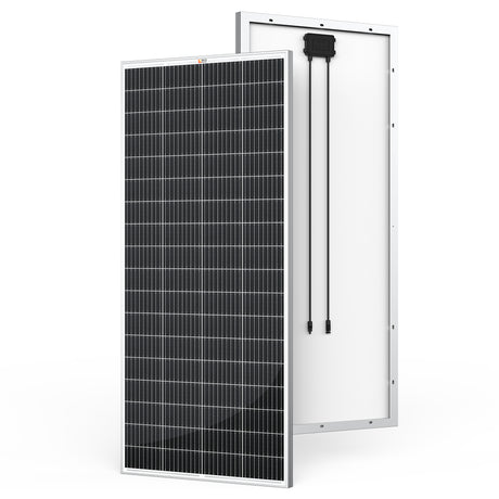 MEGA 200 MAX | 200 Watt 24 Volt Solar Panel | Premium 24V Off-Grid Solar Panel for RVs, Trailers, Cabins | 25-Year Output Warranty | UL Certified