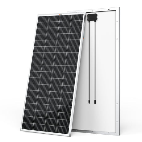MEGA 200 MAX | 200 Watt 24 Volt Solar Panel | Premium 24V Off-Grid Solar Panel for RVs, Trailers, Cabins | 25-Year Output Warranty | UL Certified