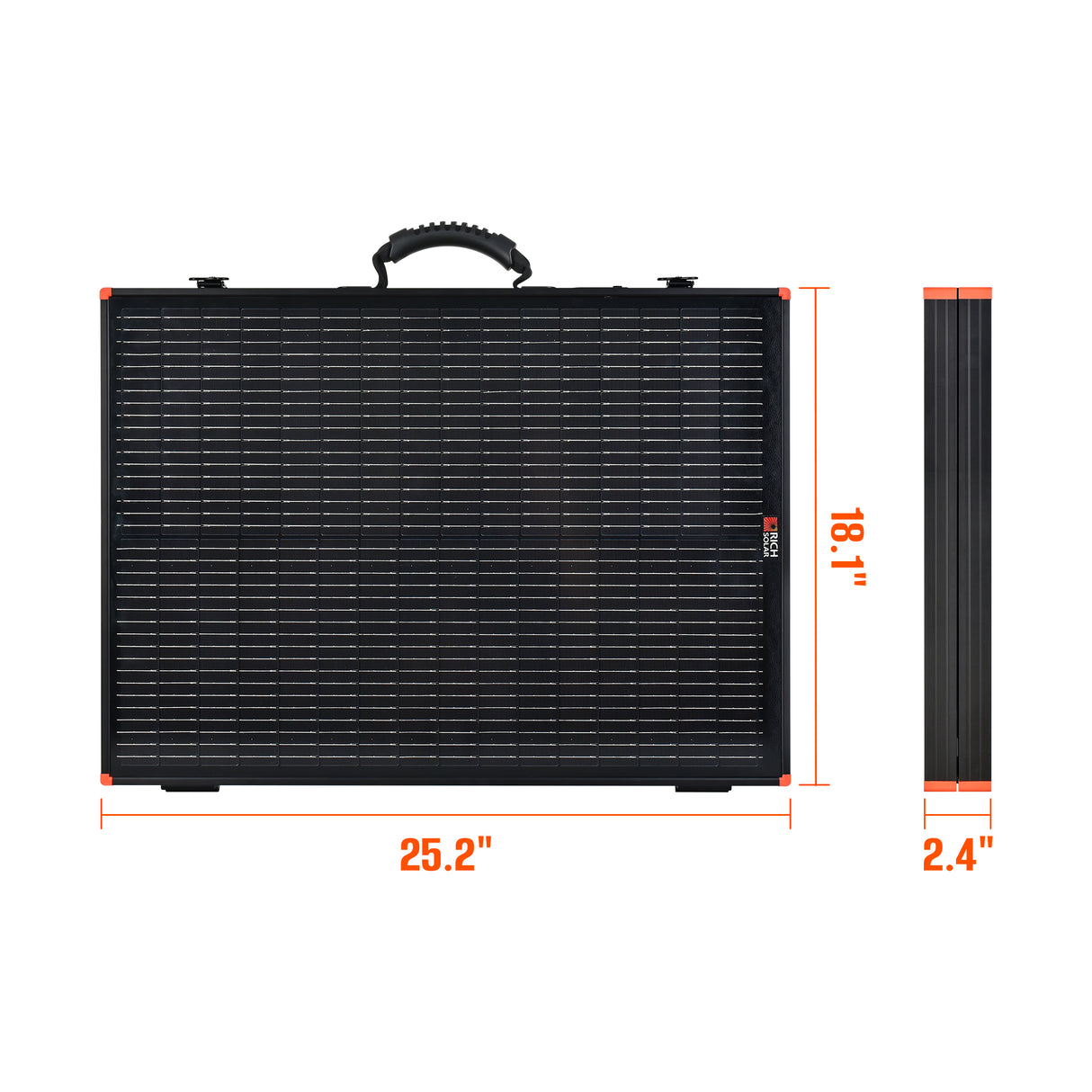 MEGA 100 Portable Briefcase Solar Panel