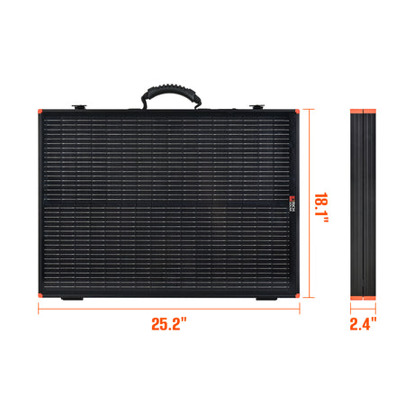 MEGA 100 Portable Briefcase Solar Panel