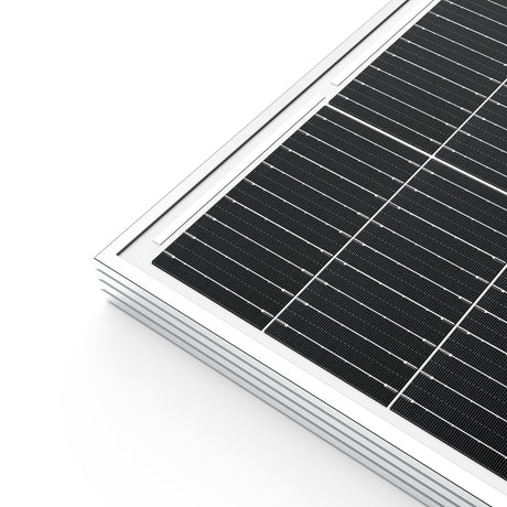 MEGA 200 MAX | 200 Watt 24 Volt Solar Panel | Premium 24V Off-Grid Solar Panel for RVs, Trailers, Cabins | 25-Year Output Warranty | UL Certified