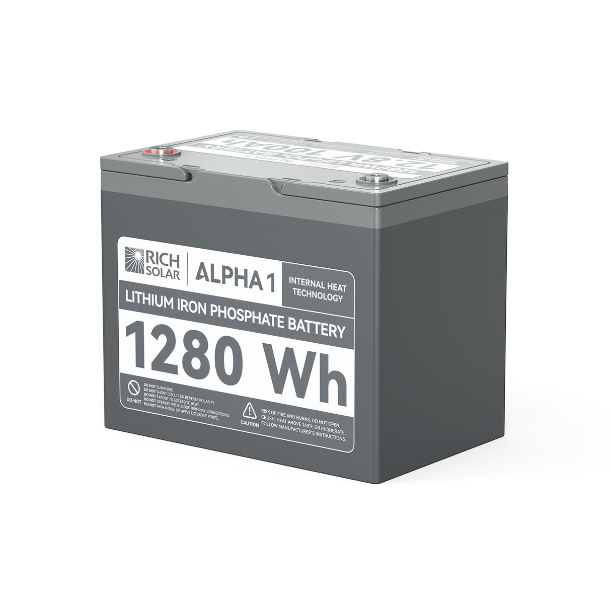 ALPHA 1 | 12V 100Ah LiFePO4 Battery