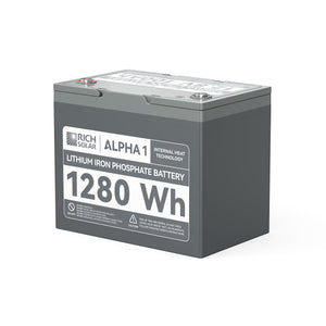 ALPHA 1 | 12V 100Ah LiFePO4 Battery