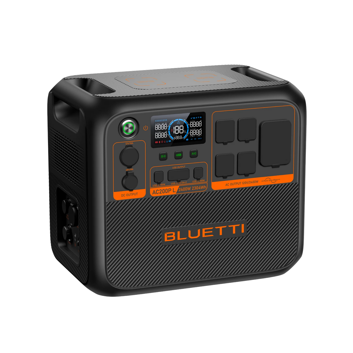 BLUETTI AC200P L Portable Power Station | 2,400W (2,304Wh)