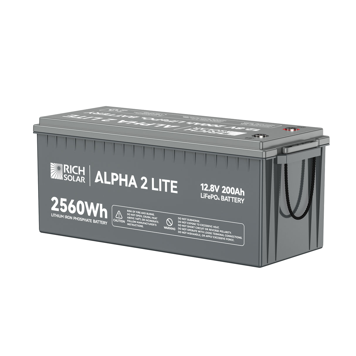 ALPHA 2 LITE | 12V 200Ah LiFePO4 Battery