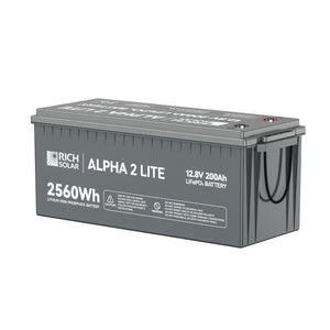 ALPHA 2 LITE | 12V 200Ah LiFePO4 Battery