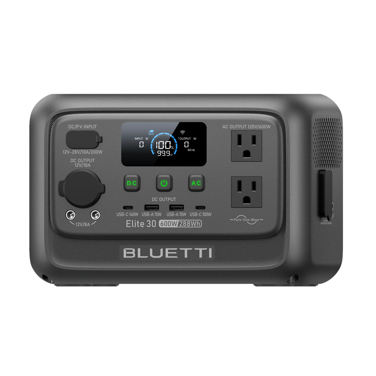 BLUETTI Elite 30 V2 Portable Power Station | 600W 288Wh