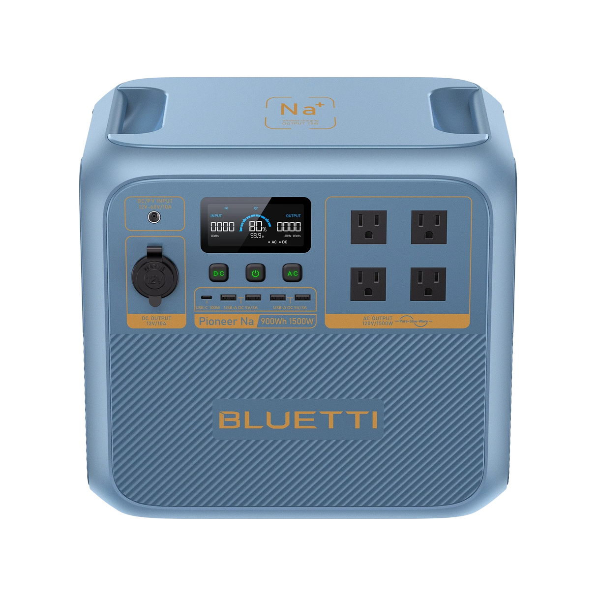BLUETTI Pioneer Na (Sodium) Portable Power Station | 1,500W (900Wh)