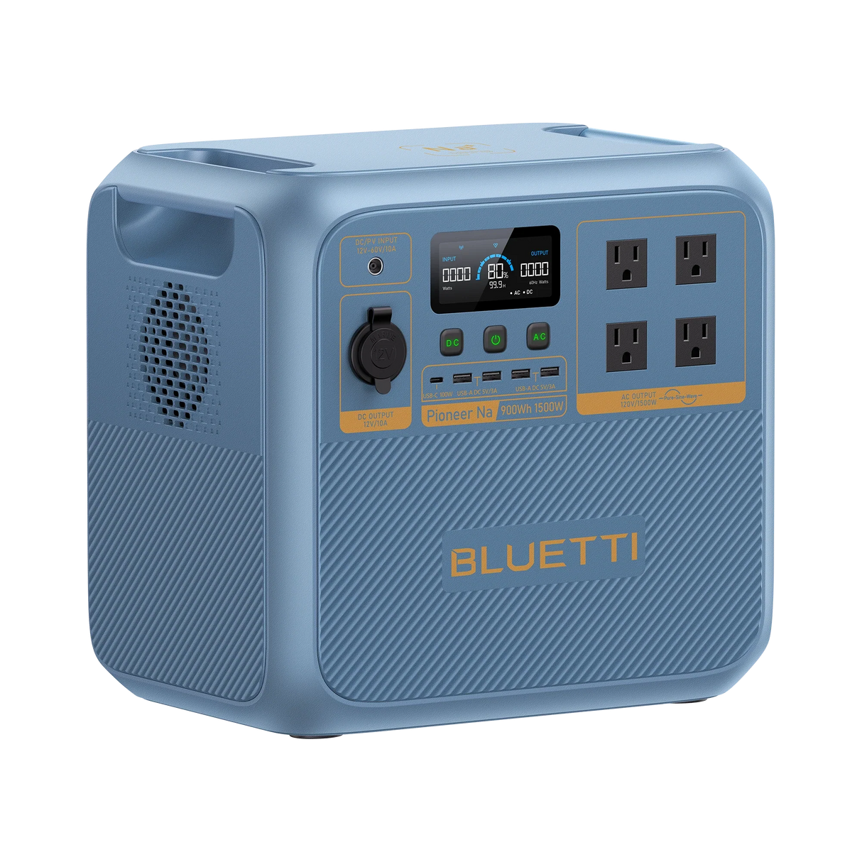 BLUETTI Pioneer Na (Sodium) Portable Power Station | 1,500W (900Wh)