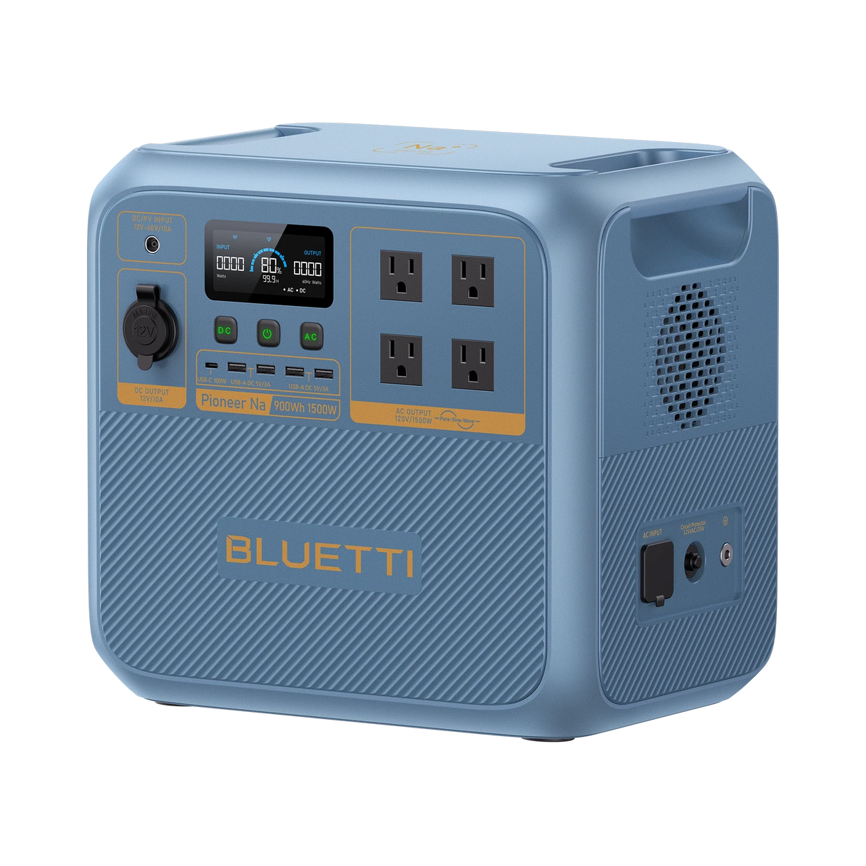 BLUETTI Pioneer Na (Sodium) Portable Power Station | 1,500W (900Wh)