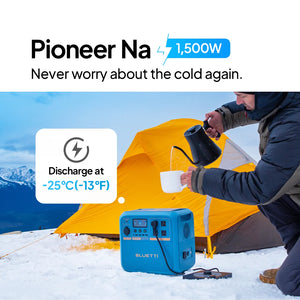 BLUETTI Pioneer Na (Sodium) Portable Power Station | 1,500W (900Wh)
