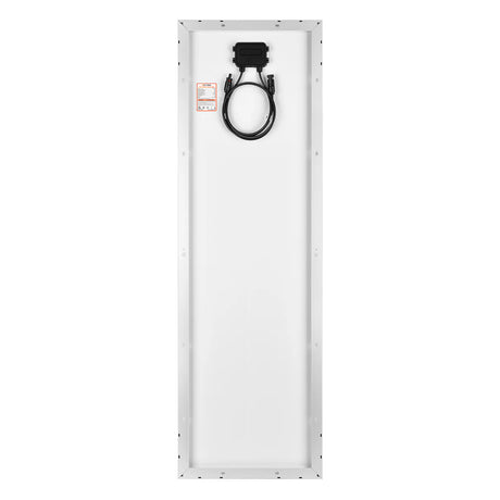 MEGA 100 SLIM | 100 Watt Slim Solar Panel | Compact 12V Off-Grid Narrow Solar Panel for Vans, Overlanders, Boats | 25-Year Output Warranty | UL Certified