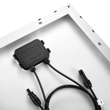 MEGA 100 SLIM | 100 Watt Slim Solar Panel | Compact 12V Off-Grid Narrow Solar Panel for Vans, Overlanders, Boats | 25-Year Output Warranty | UL Certified