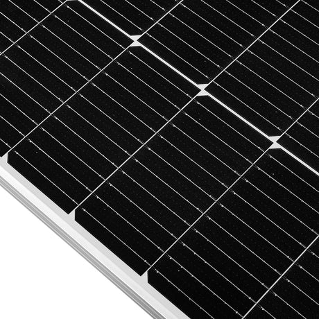 MEGA 100 SLIM SLX | 100 Watt Slim Solar Panel | Compact 12V Off-Grid Narrow Solar Panel for Campers, Overlanders, Boats | 25-Year Output Warranty | UL Certified