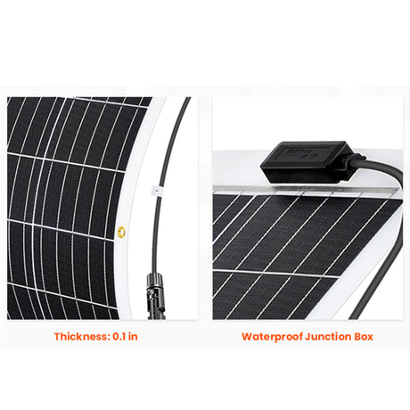 MEGA 100 FLEX | 100 Watt Flexible Solar Panel