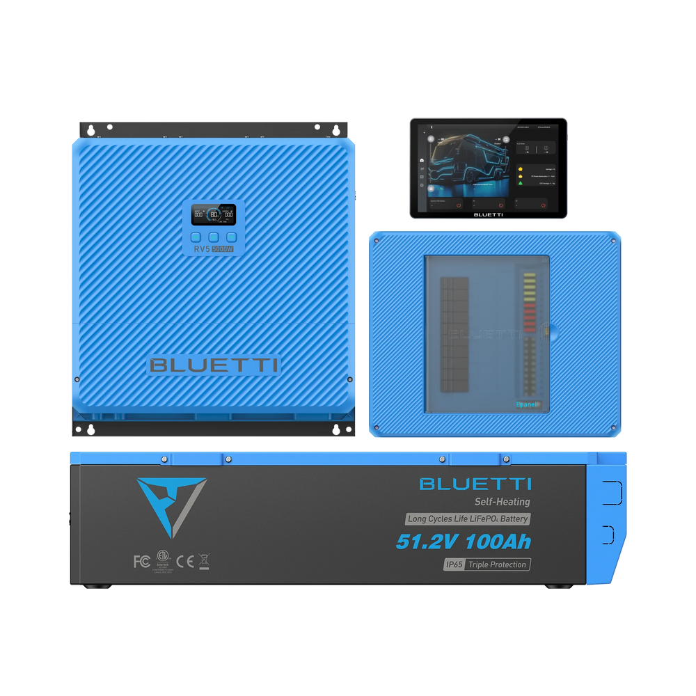 BLUETTI 5kWh RV Kit (RV5 + B4810 + Epanel + Epad)