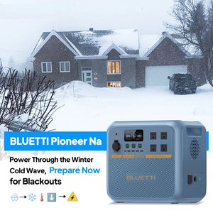 BLUETTI Pioneer Na (Sodium) Portable Power Station | 1,500W (900Wh)