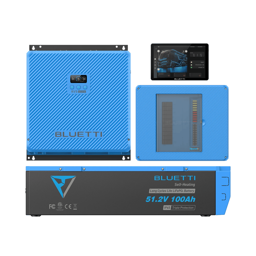 BLUETTI 5kWh RV Kit (RV5 + B4810 + Epanel + Epad) - Bluetti Power Kits BLUETTI 5kWh RV Kit (RV5 + B4810 + Epanel + Epad)
