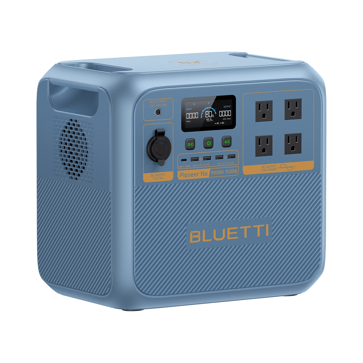 BLUETTI Pioneer Na (Sodium) Portable Power Station | 1,500W (900Wh) Power Station Bluetti Footloose Solar