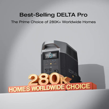 EcoFlow DELTA Pro (3600Wh) Portable Power Station